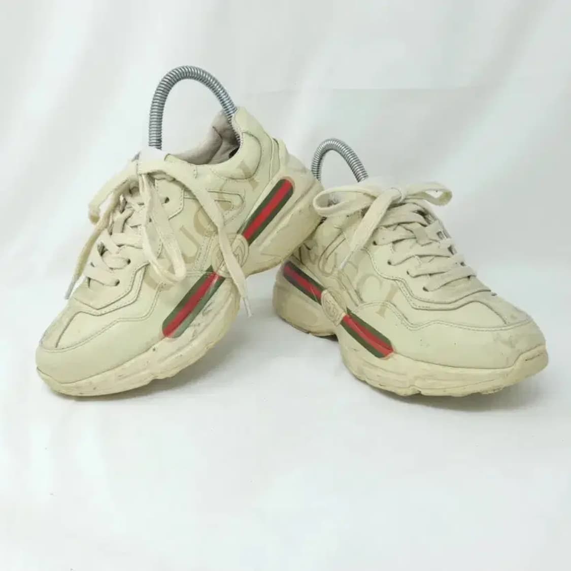 구찌 라이톤 스니커즈 아이보리 6 정품 상품이미지4