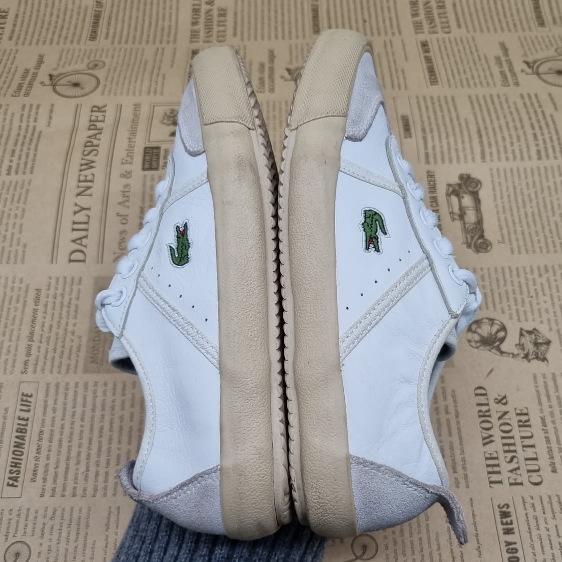 라코스테 콘테스트 스니커즈35.5 225 상품이미지5