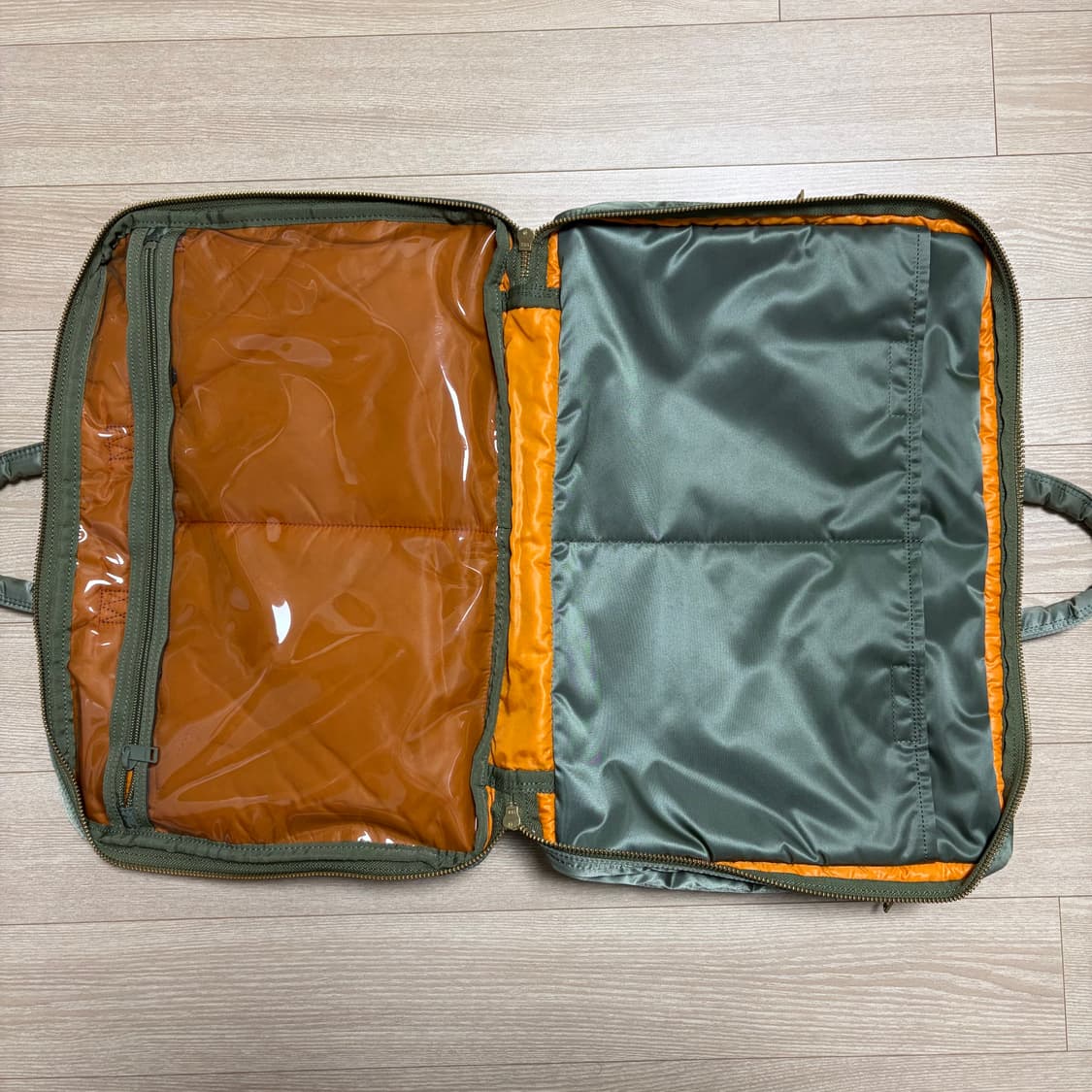 요시다포터 porter 2way 브리프케이스 노트북가방 세이지 그린 신형 상품이미지10