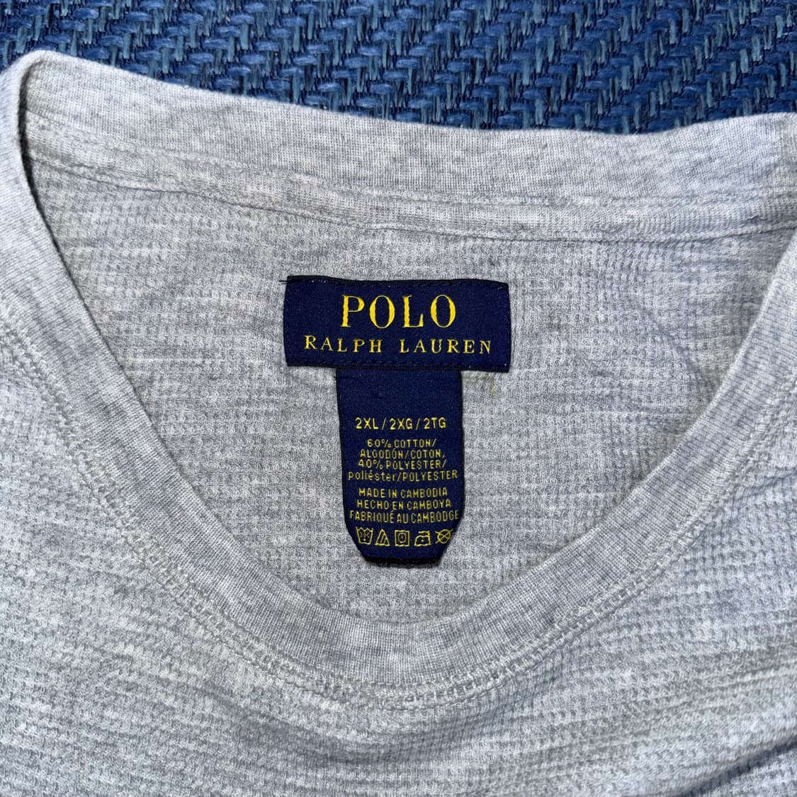 폴로 베어 와플 롱슬리브 상품이미지4