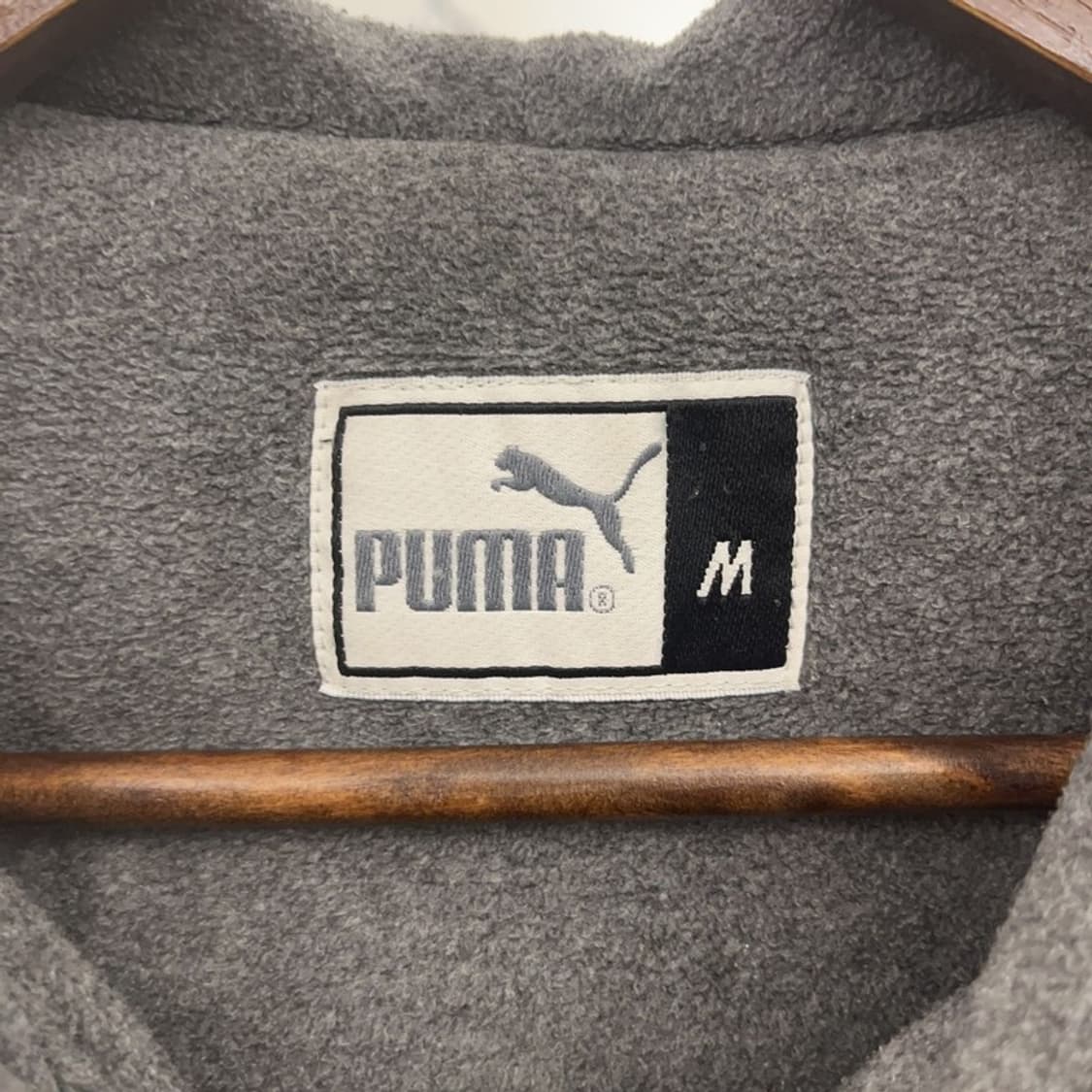 퓨마 캐주얼 빈티지 오버핏 후리스 후드집업 M C09144 상품이미지5