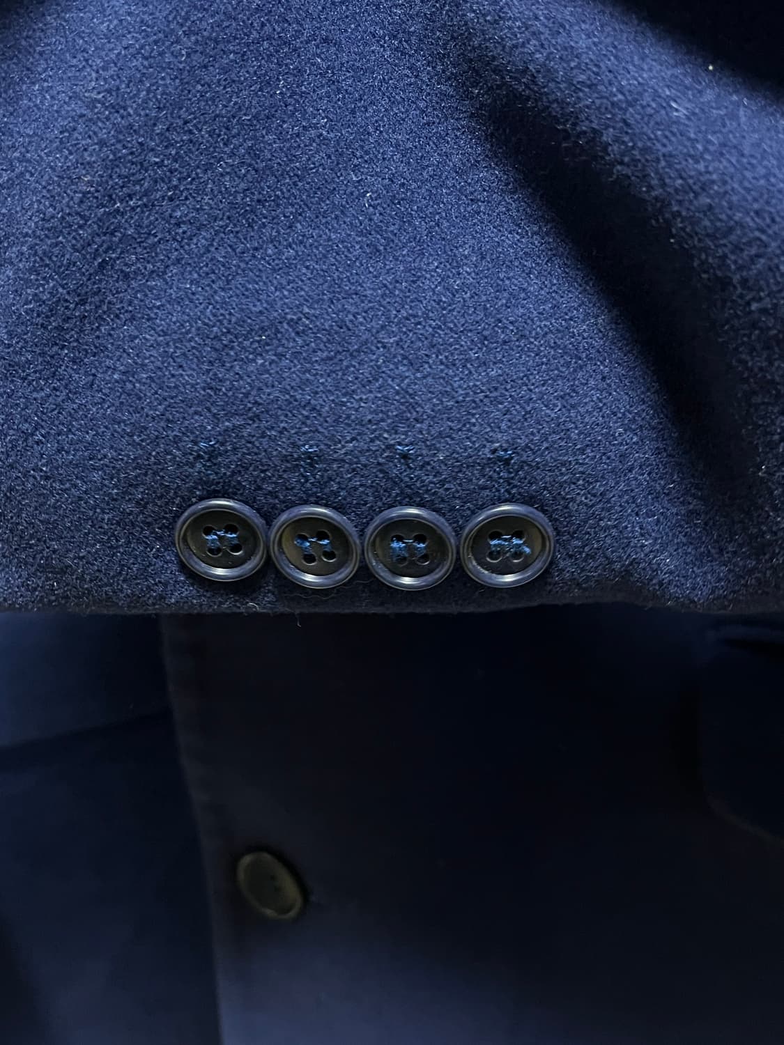 입생로랑 울 블레이저 네이비 상품이미지5