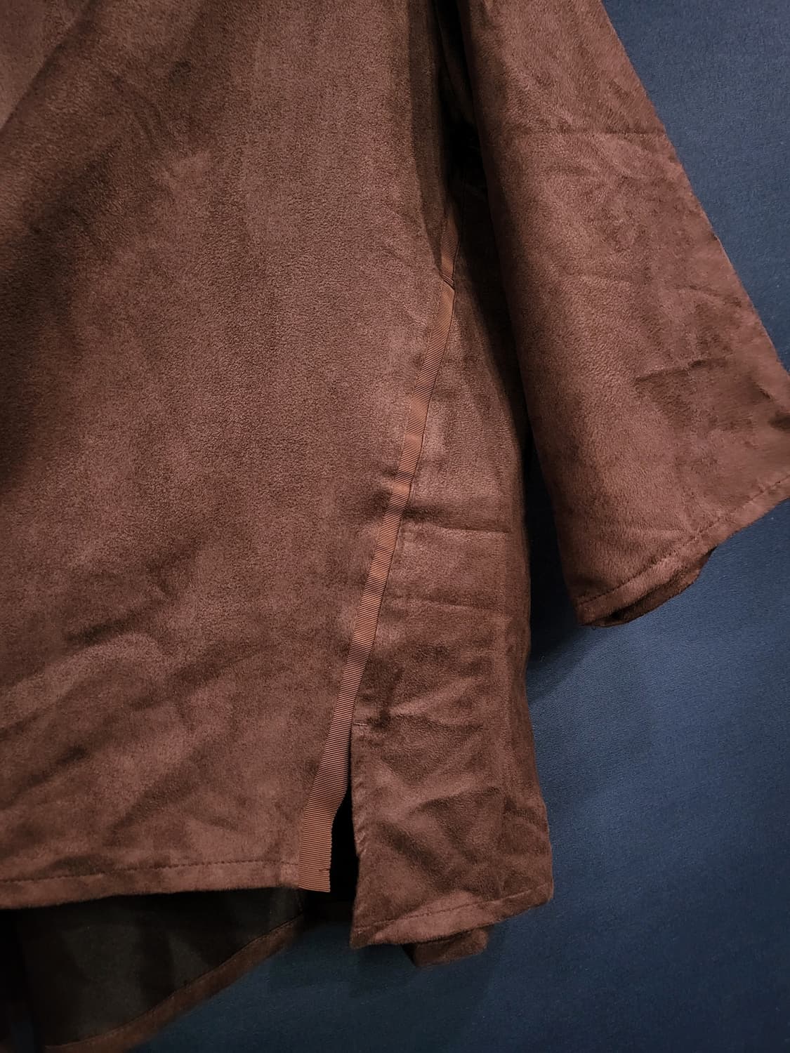 SJWANI(손정완)인조 스웨이드 블라우스 상품이미지3