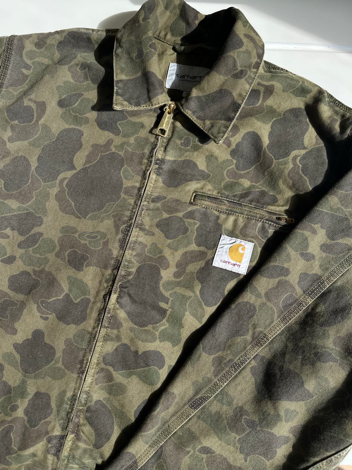 [S] 칼하트wip 디트로이트 자켓 카모 상품이미지1