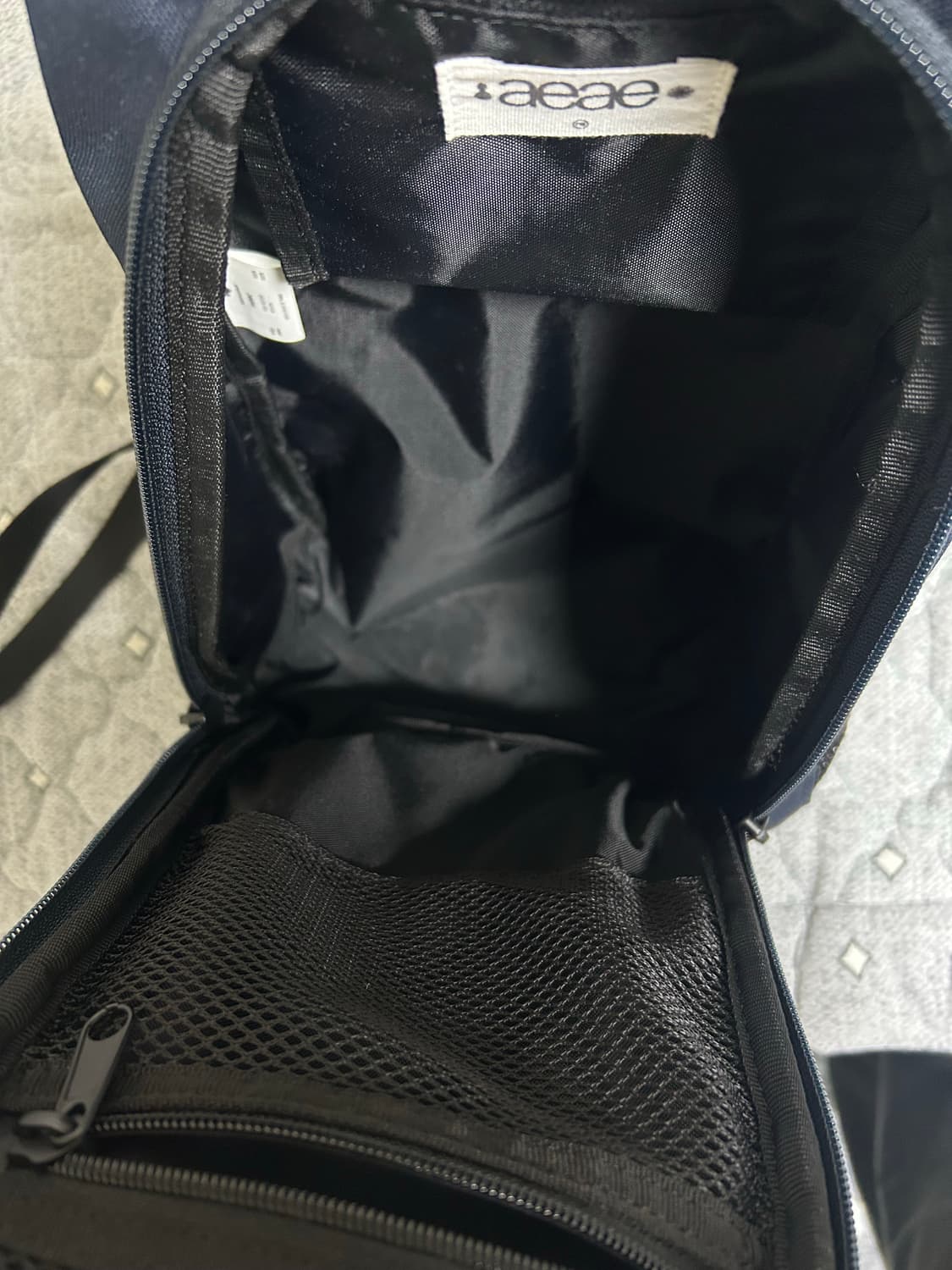 aeae 미니 백팩 네이비  상품이미지4