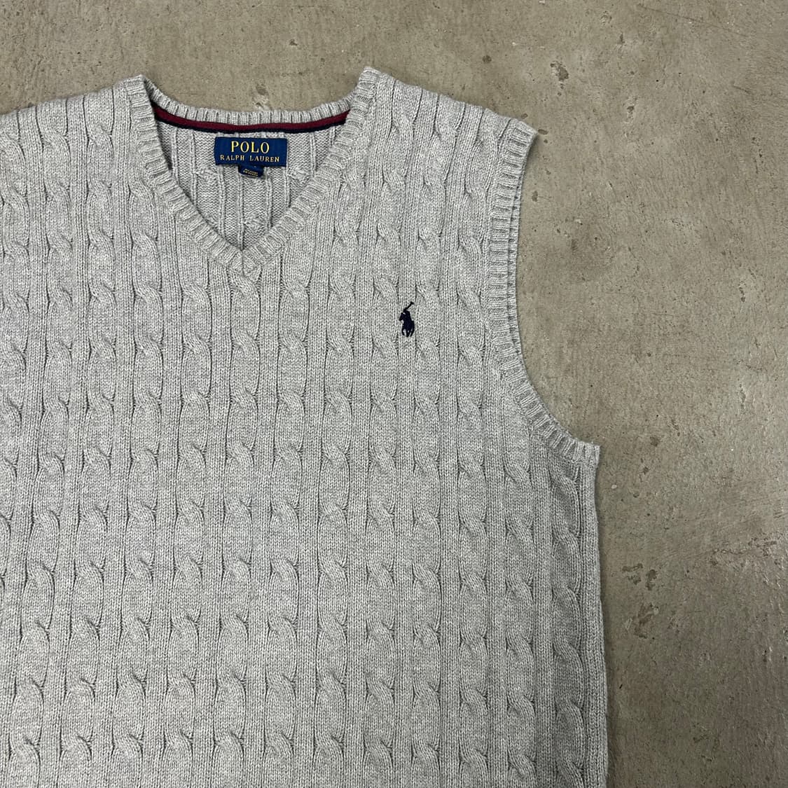 폴로 니트조끼[1354] 상품이미지3