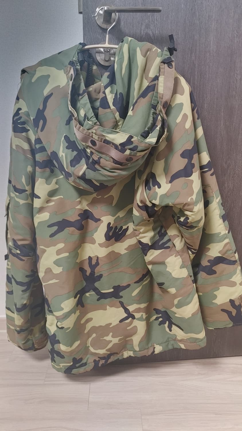 메데코 카모 후드 야상 S 상품이미지2