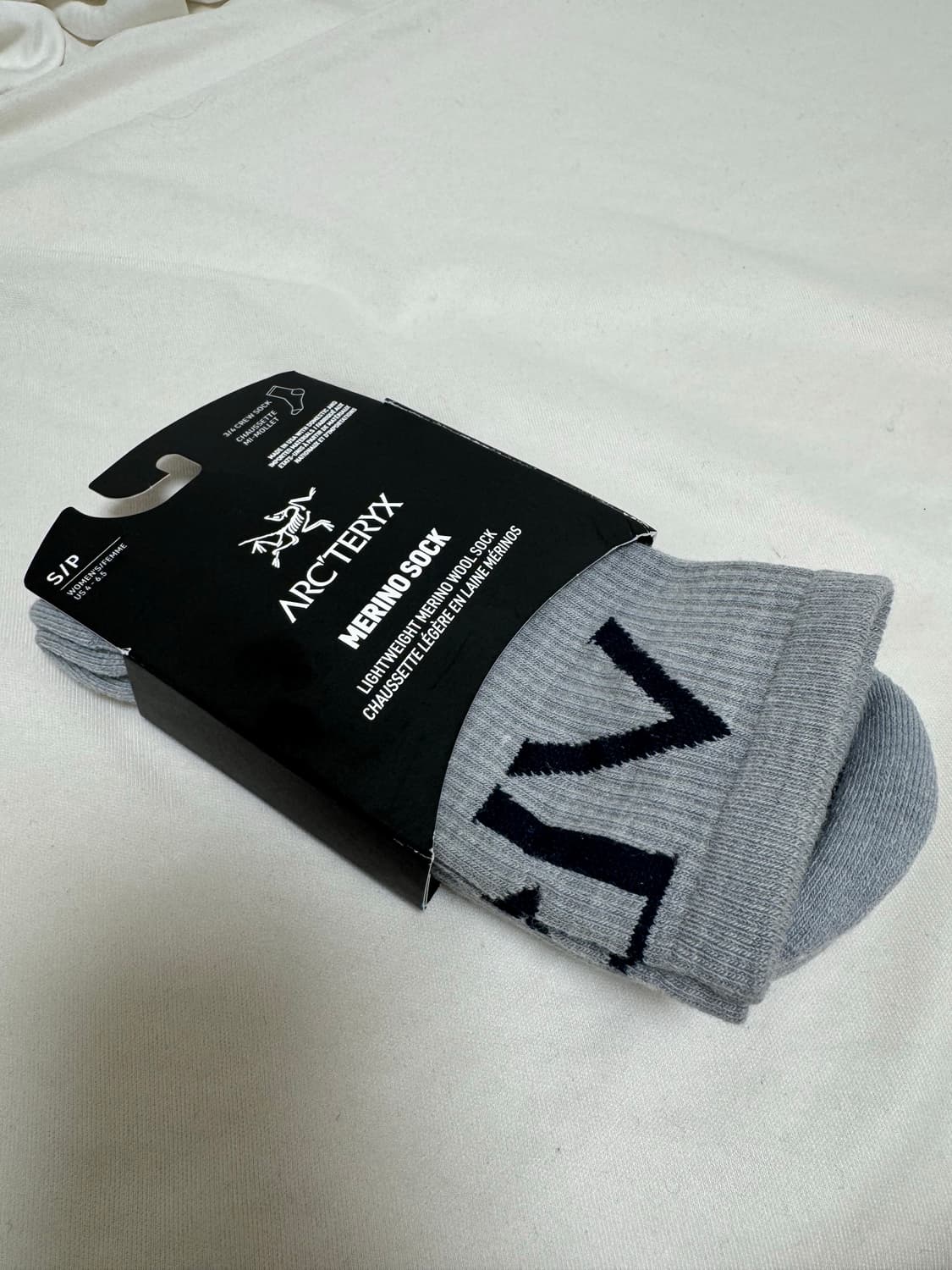 아크테릭스 라이트웨이트 메리노울 3/4크루 삭스 양말 상품이미지1