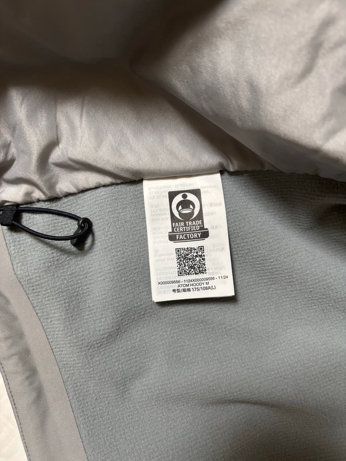 L 아크테릭스 아톰 후디 보이드 상품이미지7