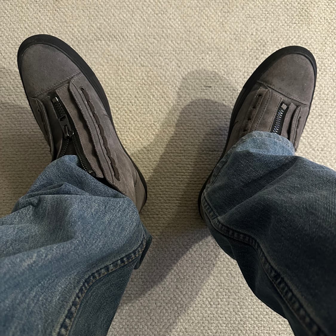 올세인츠 AllSaints 리얼 스웨이드 하이탑 스니커즈 상품이미지2