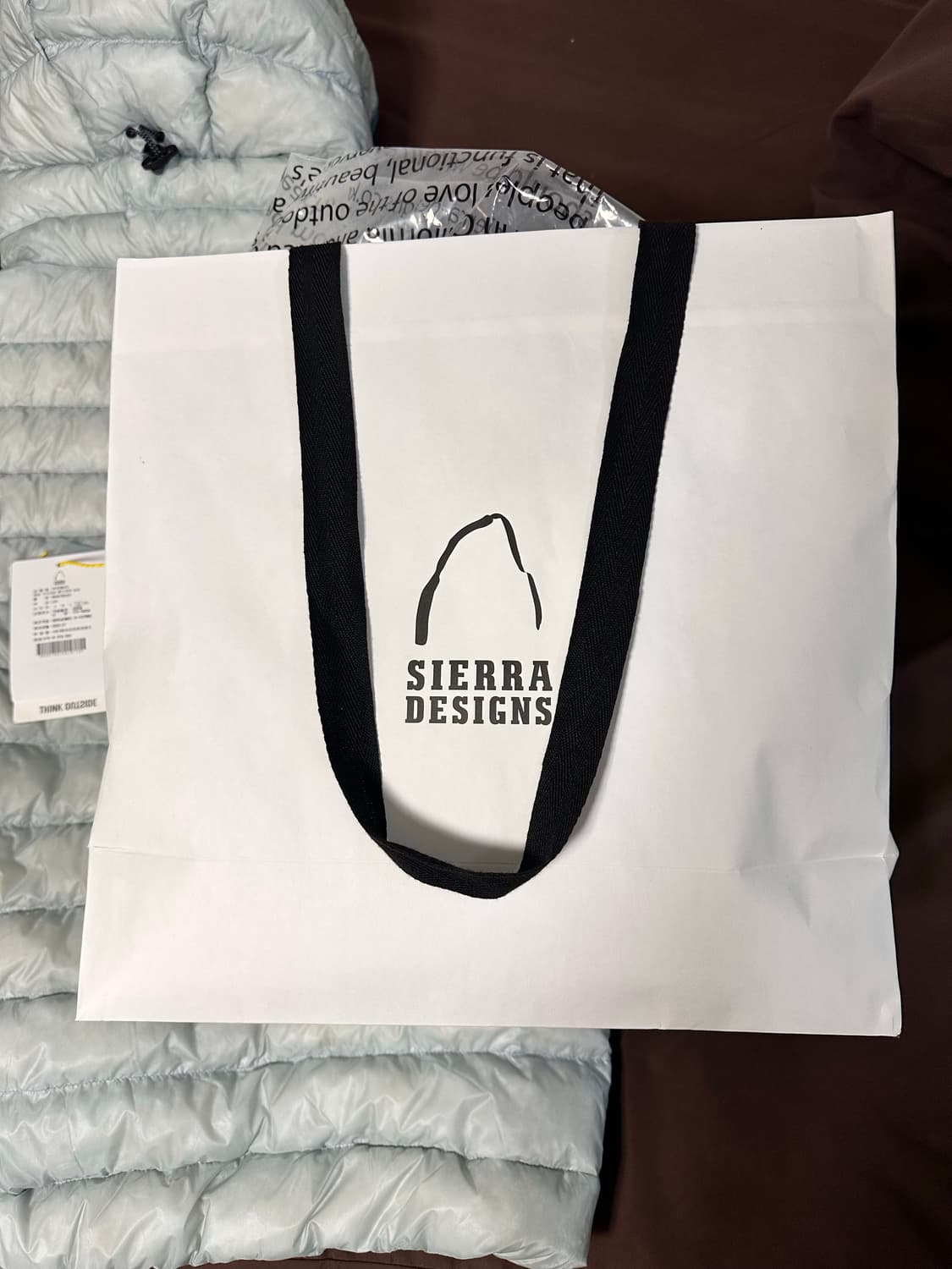 시에라디자인 뮤어 경량패딩 라이트그레이 상품이미지3