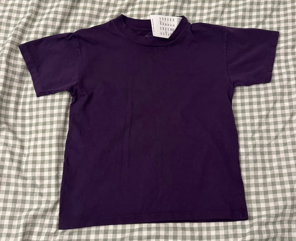 brandy melville 티셔츠 퍼플 상품이미지1