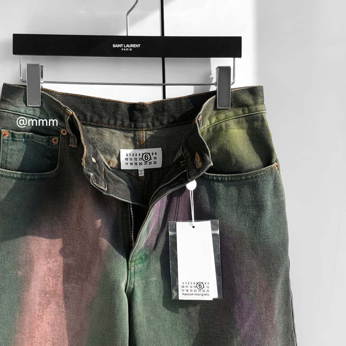 마르지엘라/오로라 워싱 데님팬츠 상품이미지5