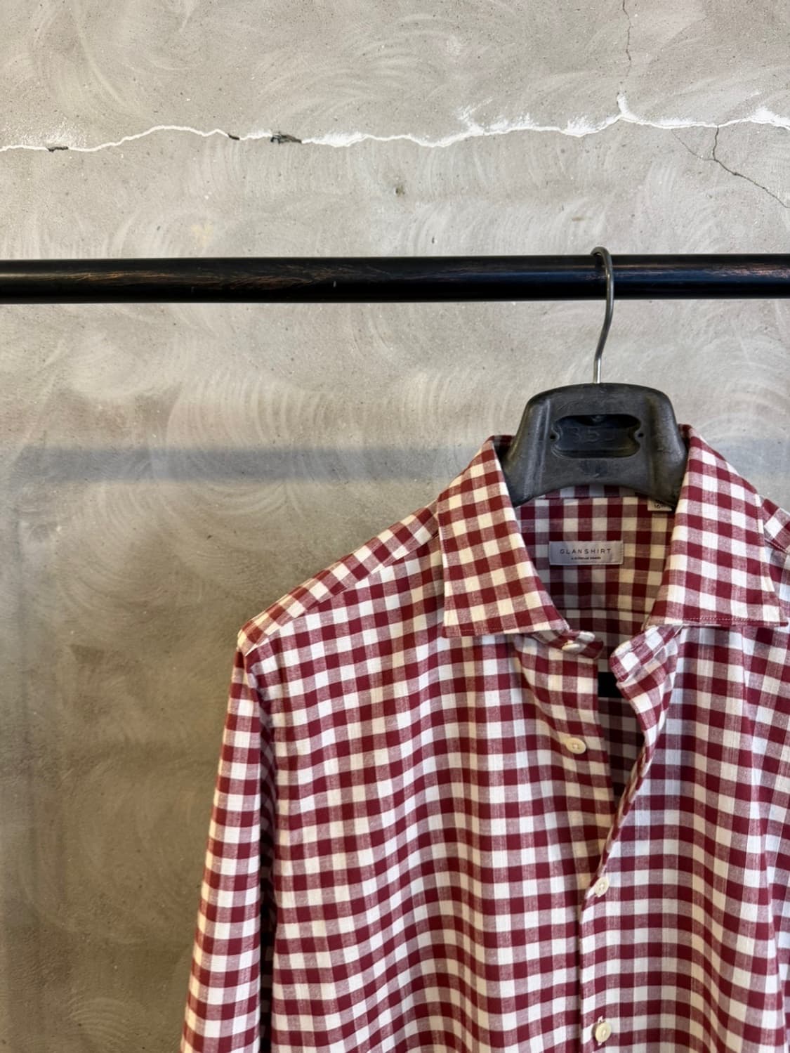 글랜셔츠 깅엄체크 셔츠 100 상품이미지2