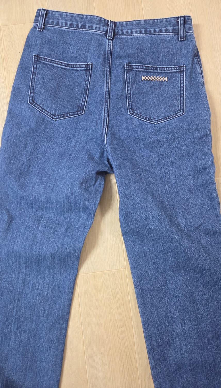 준느 와이드 데님 팬츠 L  상품이미지3