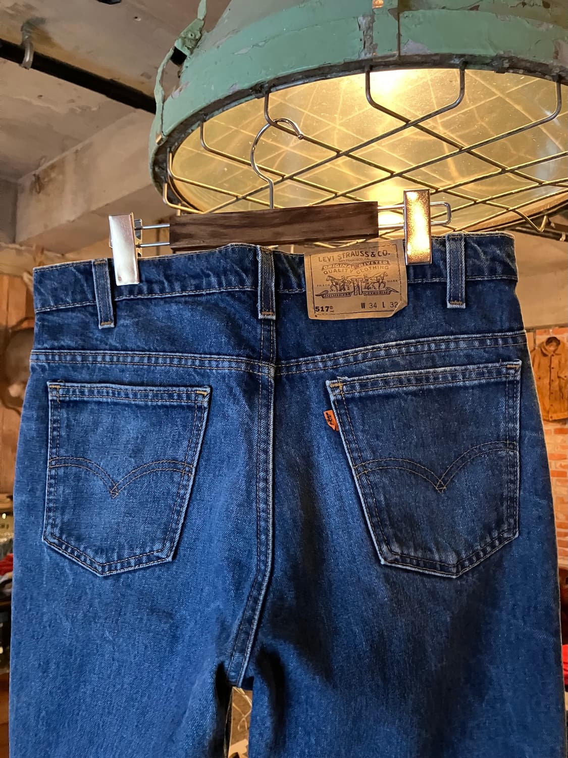 90s USA Levis 517 Boot Cut Denim Pants 상품이미지6