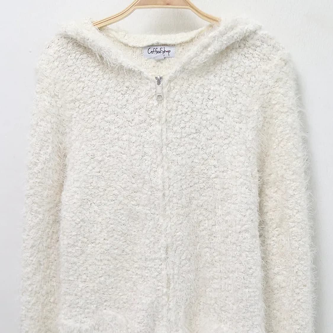 COFFEESHOP 부클 후드 집업 61213 상품이미지3