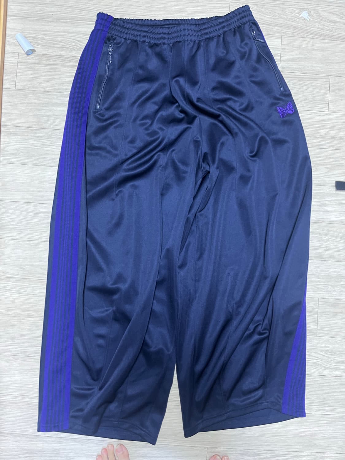 니들스 hd 트랙팬츠 m 네이비 퍼플 상품이미지1