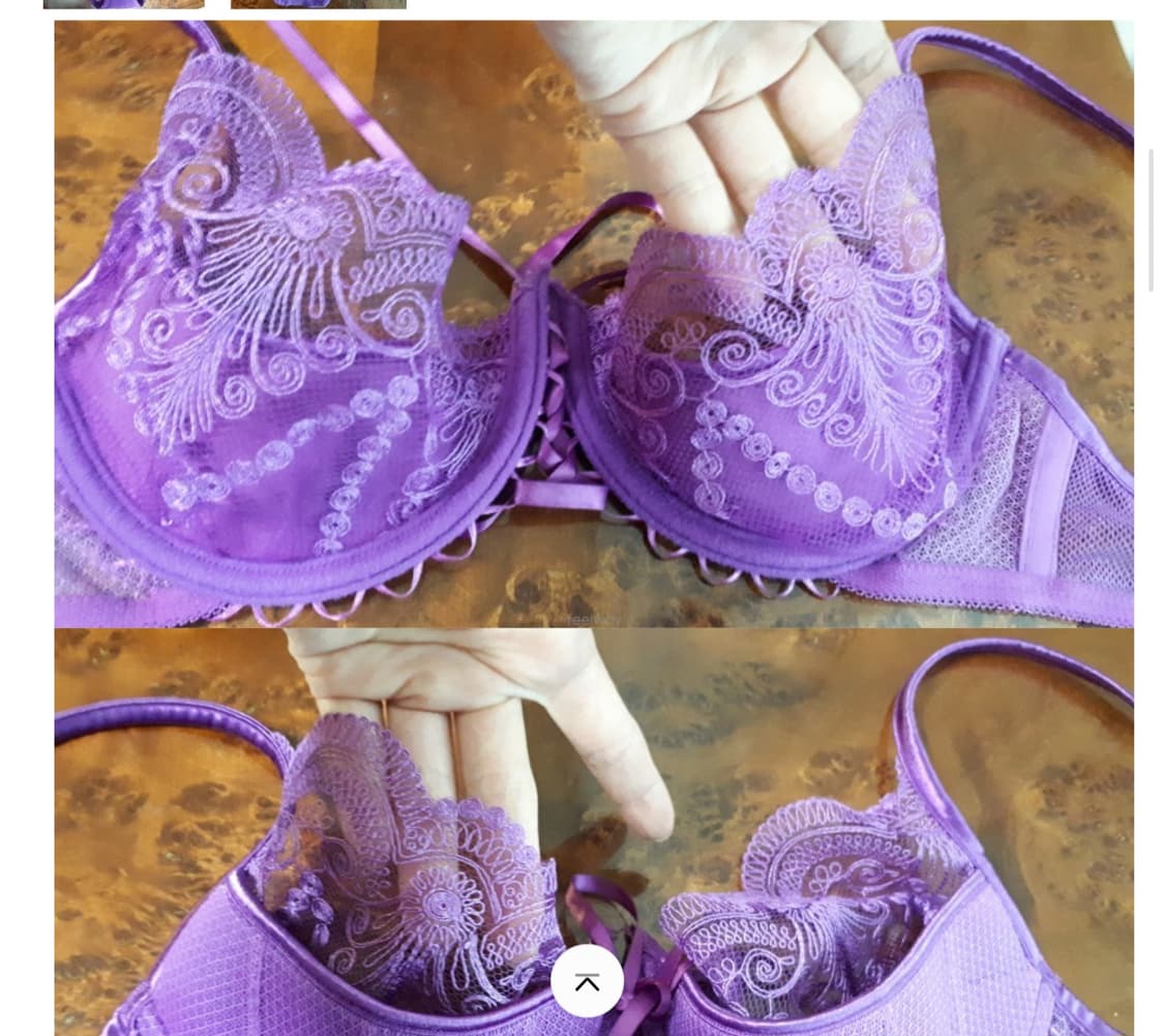 새상 프랑스 명품 valisere 브라 팬티 세트  상품이미지3