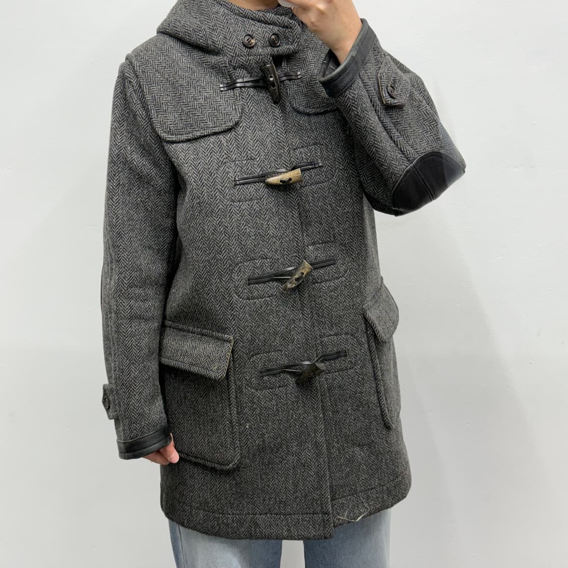 [38]  Waste Twice & Co. 울 더플코트 상품이미지2