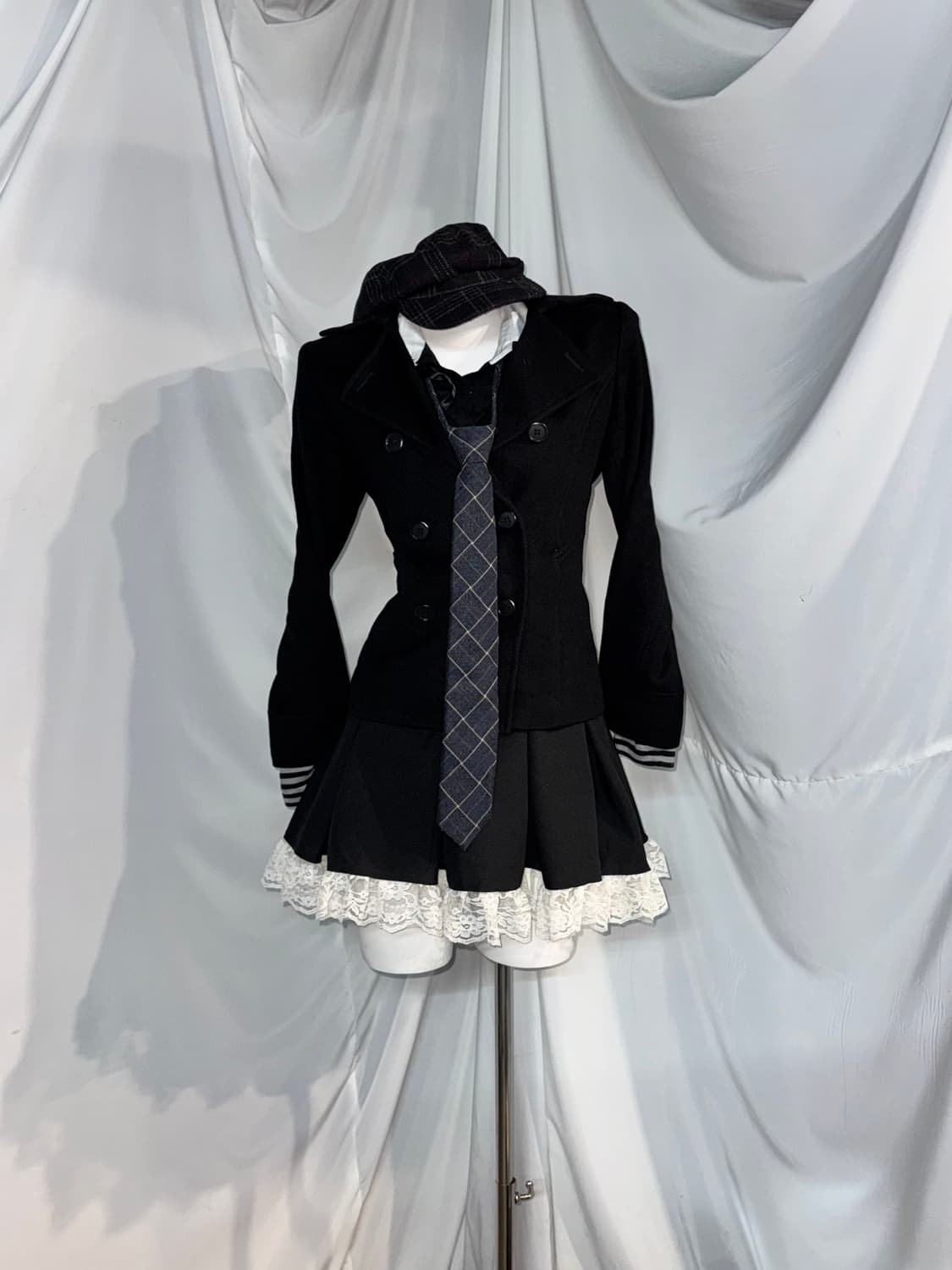 바디라인 쇼콜라깔 무채색 공겜여주 코디세트  상품이미지5