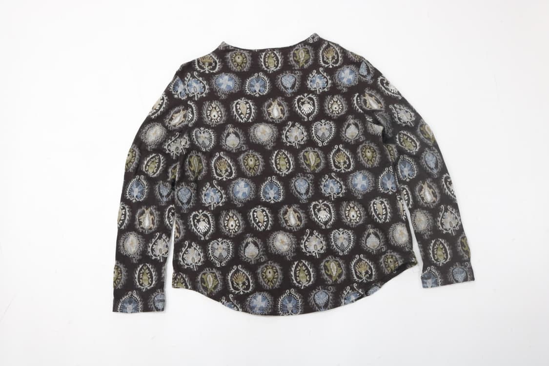 지아니 로 주디체 빈티지 에스닉 오너먼트 울 블렌드 티셔츠 상품이미지2