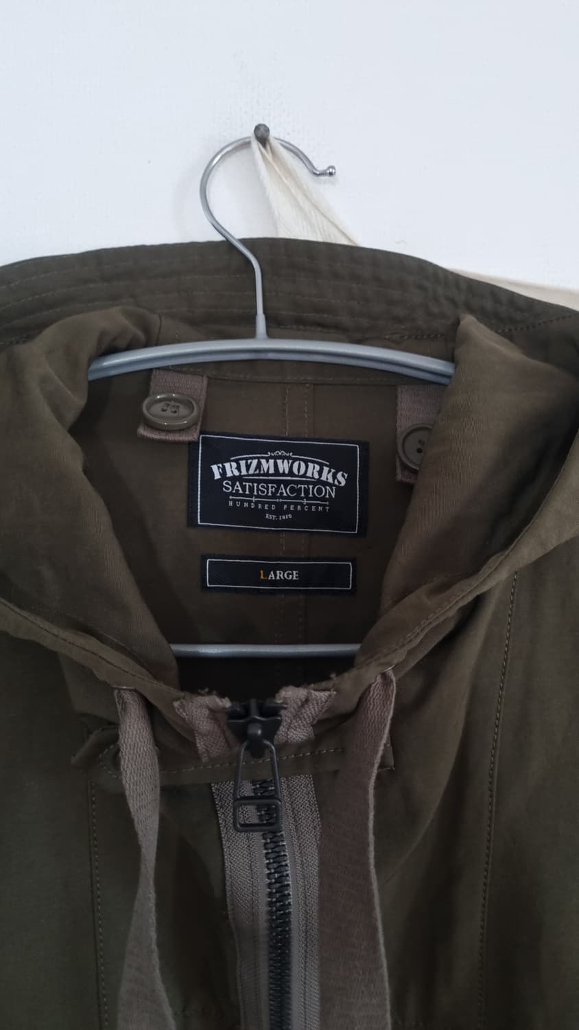 프리즘웍스 SMOCK HOODED PARKA - OLIVE 상품이미지5