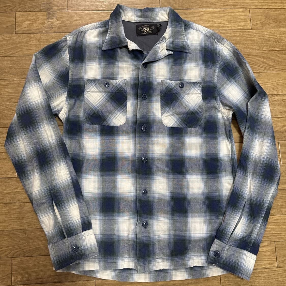 RRL 옴브레 캠프셔츠(m) 구해봅니다 상품이미지1