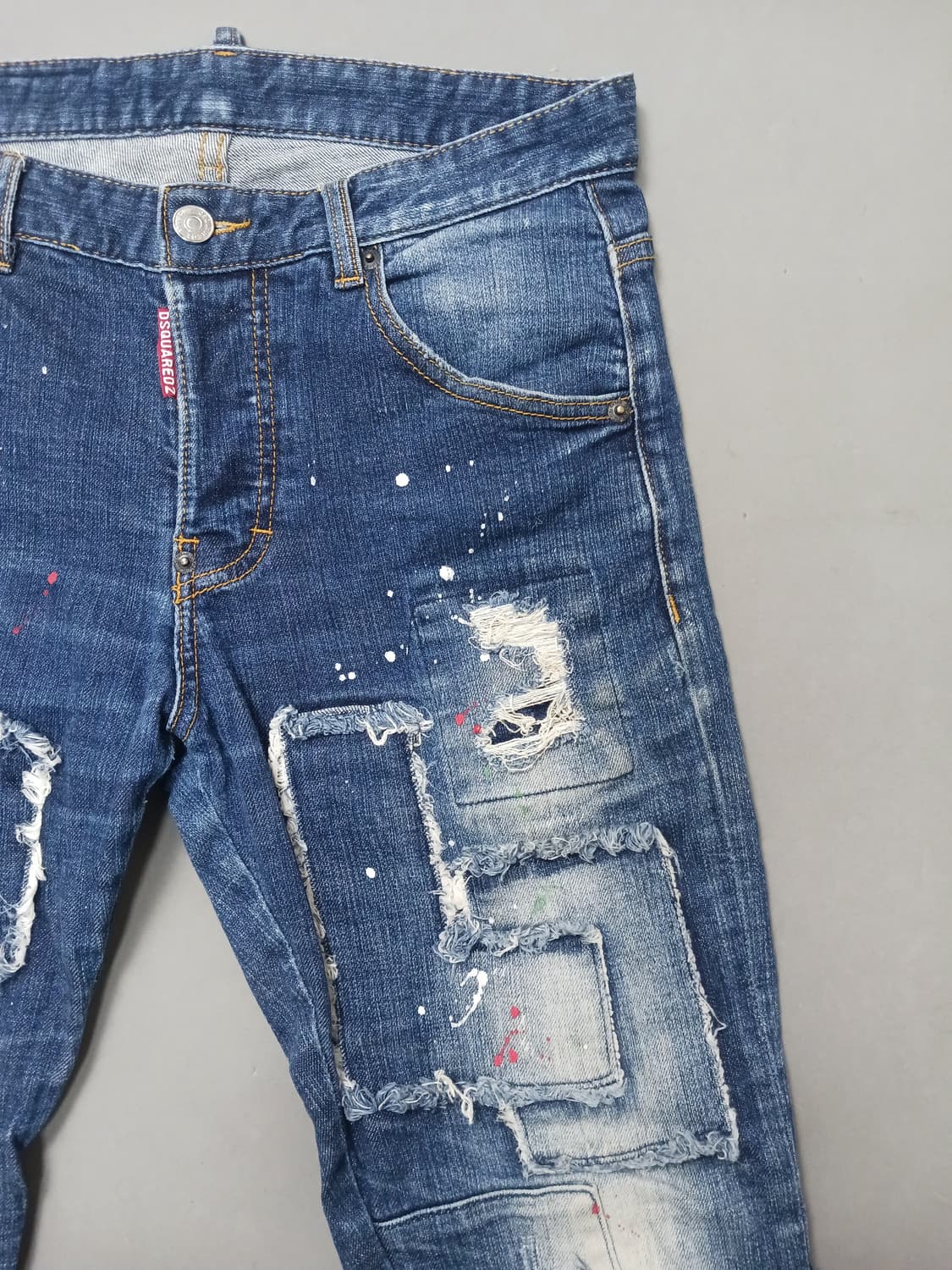 [30] 디스퀘어드2 멀티패치 워크 쿨가이진 청바지 상품이미지4