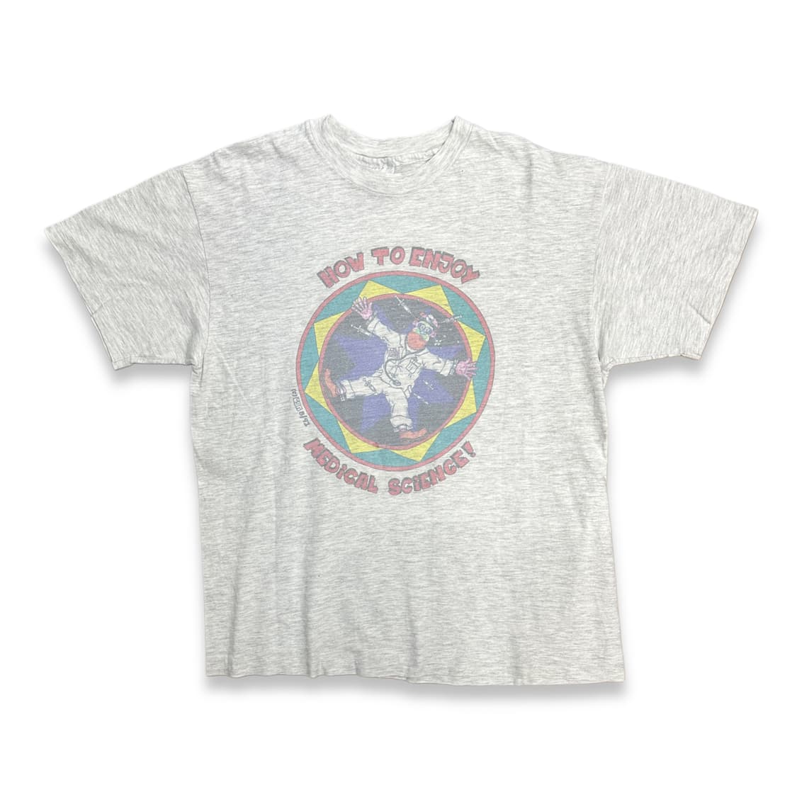 1991‘ Medical Science 카툰 티셔츠 L 상품이미지1