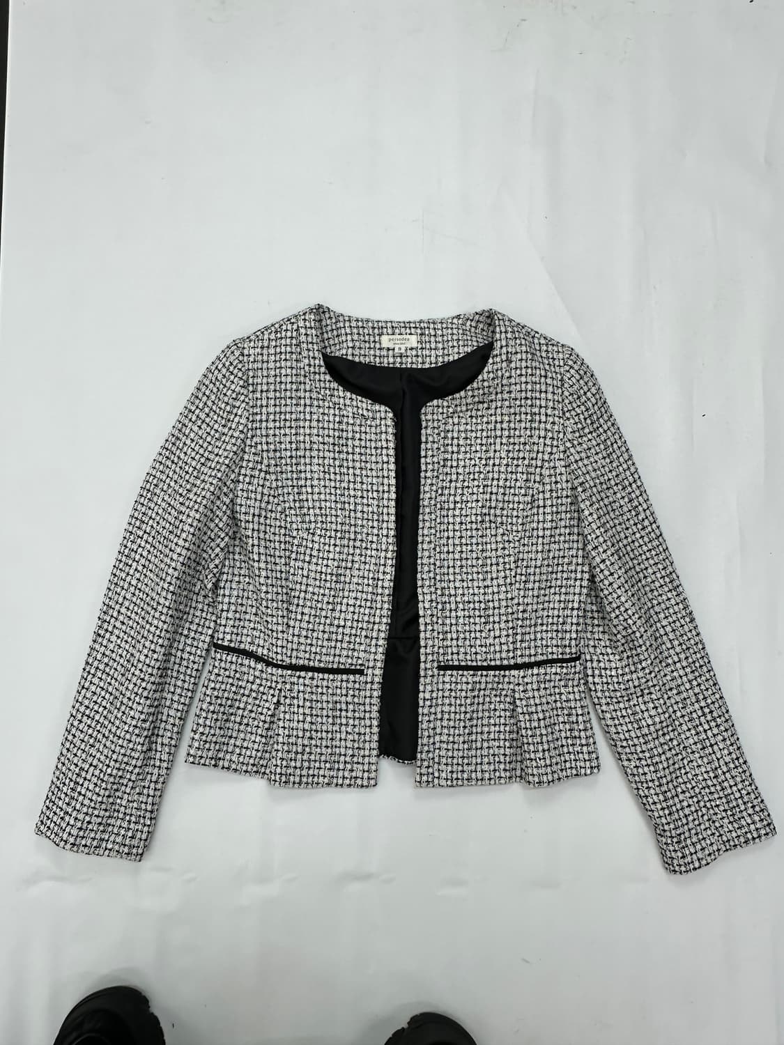 🖤슈슈룬 쇼콜라의 지뢰계 블랙갸루 코디세트🖤 트위드 자켓 고딕 스커트 상품이미지3