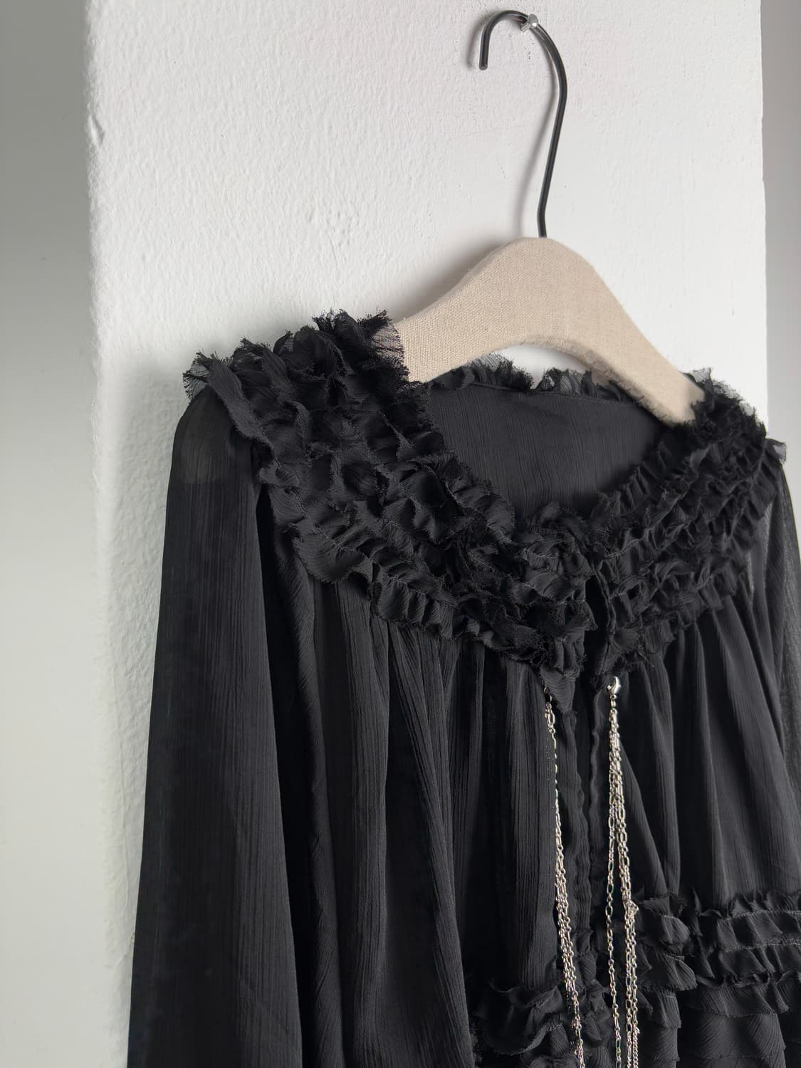 Qweet Rauge Cape Cardigan 상품이미지2