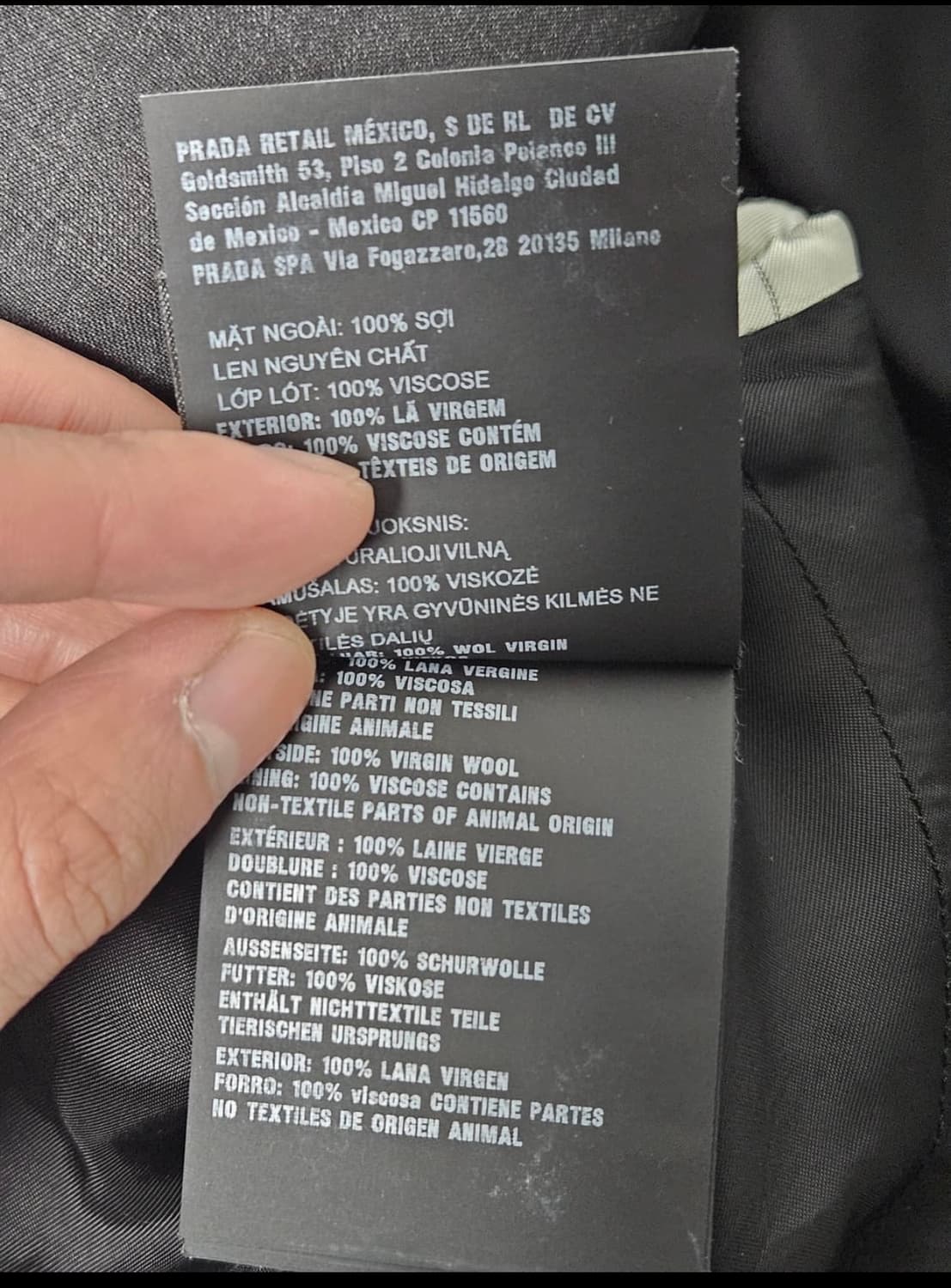프라다 자켓팝니다. 상품이미지7