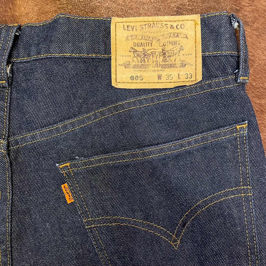 00's  Levi's 605 w35l33 오렌지탭 상품이미지2
