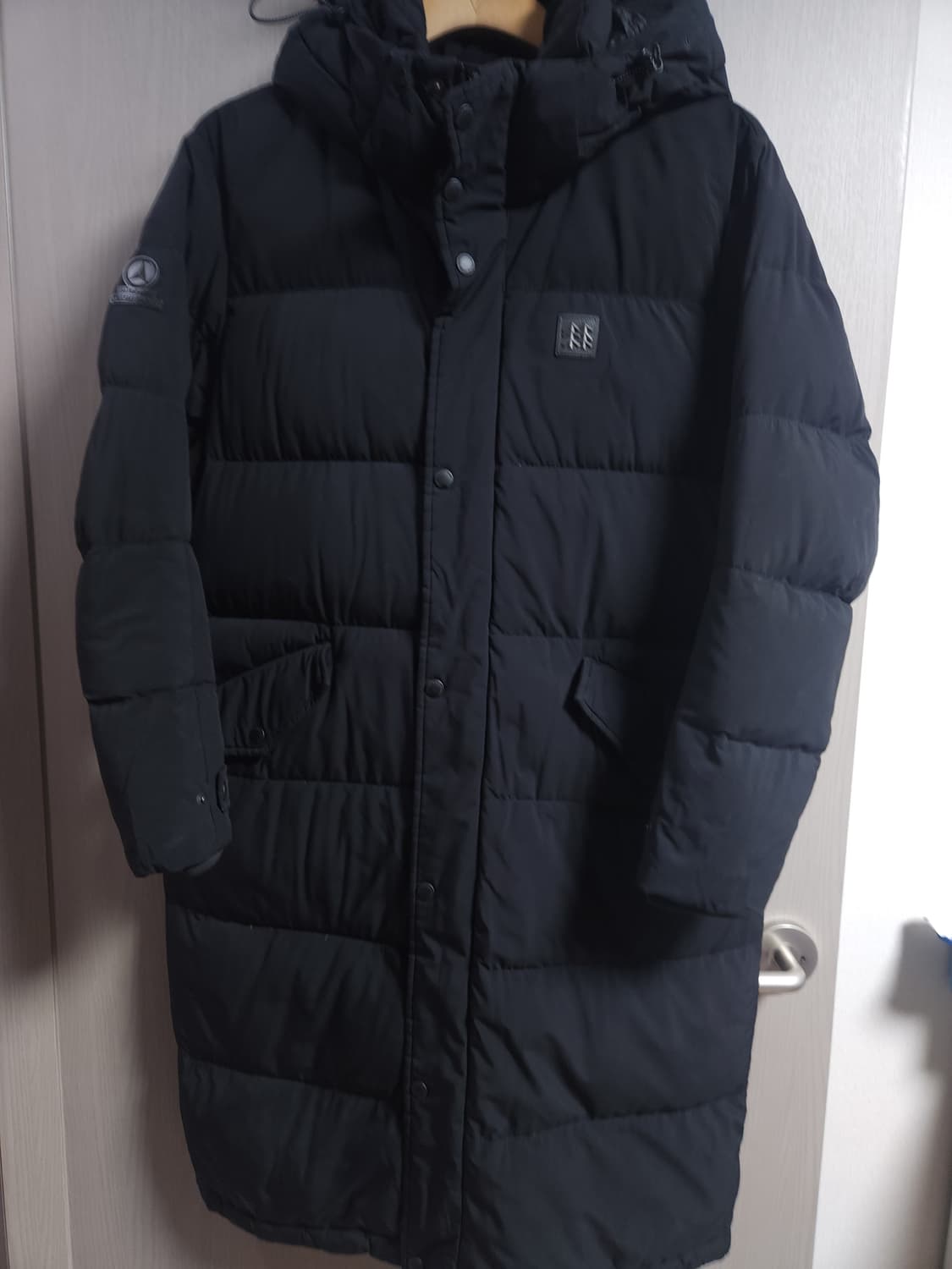 코오롱 거위털 롱패딩, M 상품이미지1