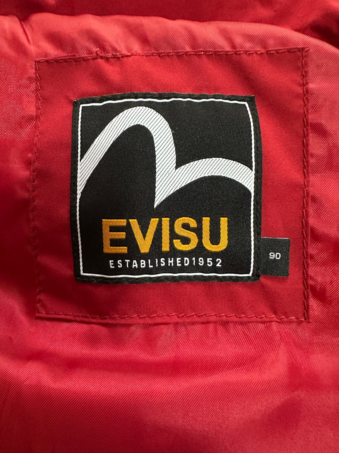 EVISU 패딩 조끼 90사이즈 상품이미지3