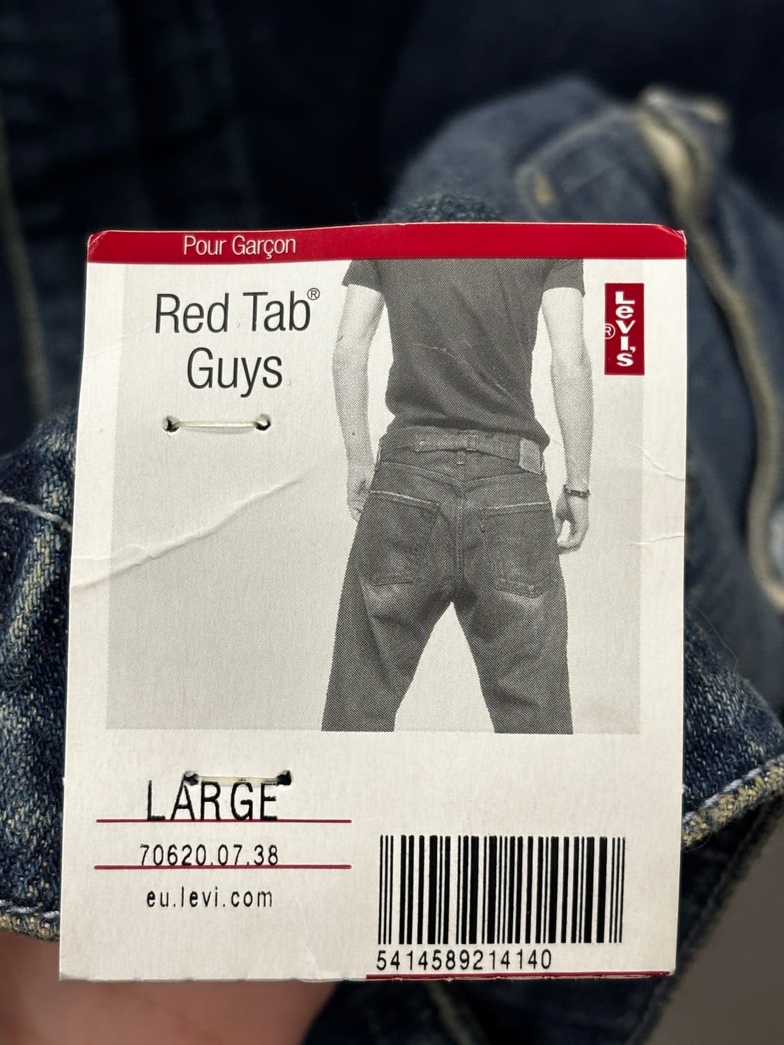 리바이스 빈티지 청자켓 L 상품이미지5