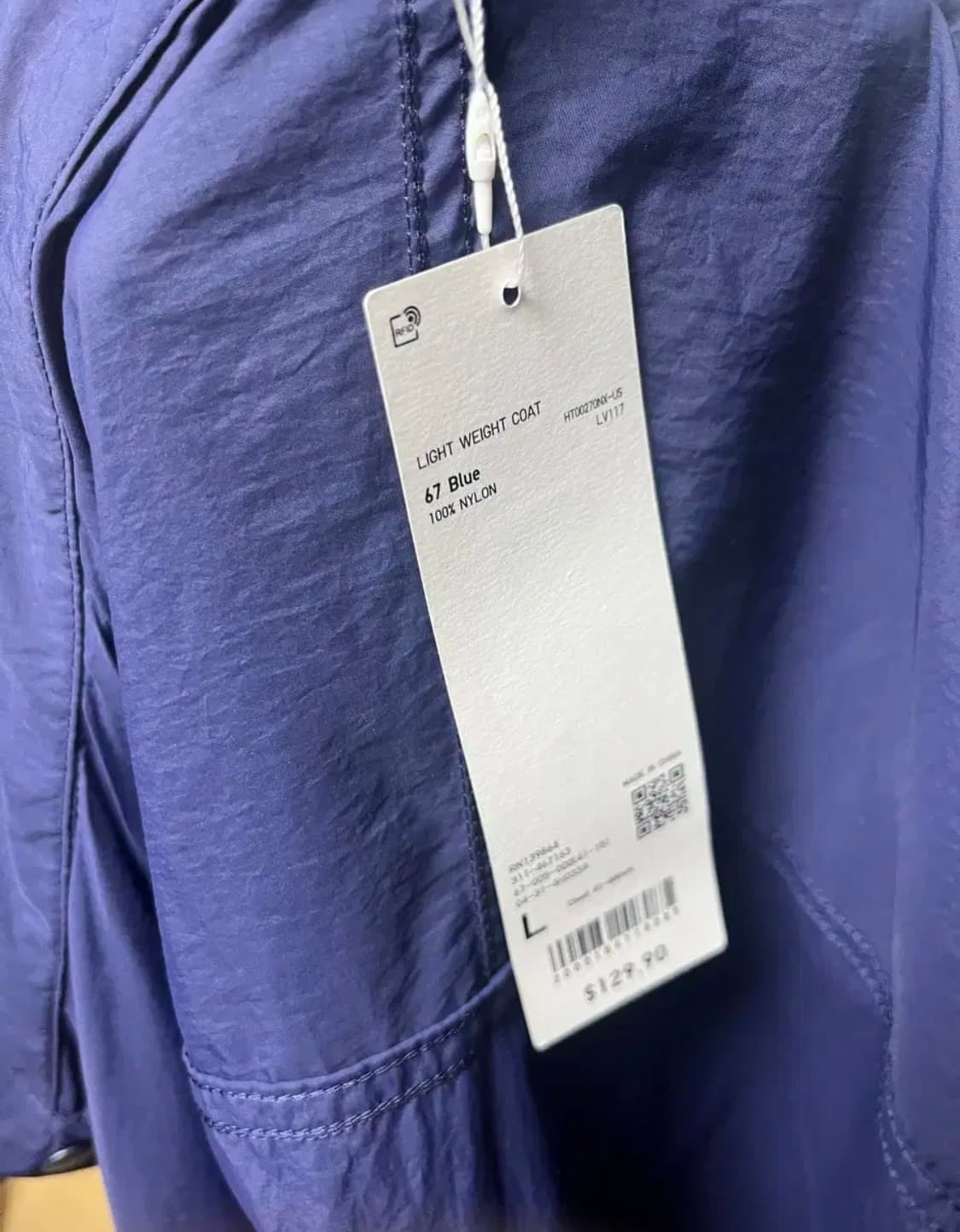 유니클로 U 라이트웨이트 코트 상품이미지2