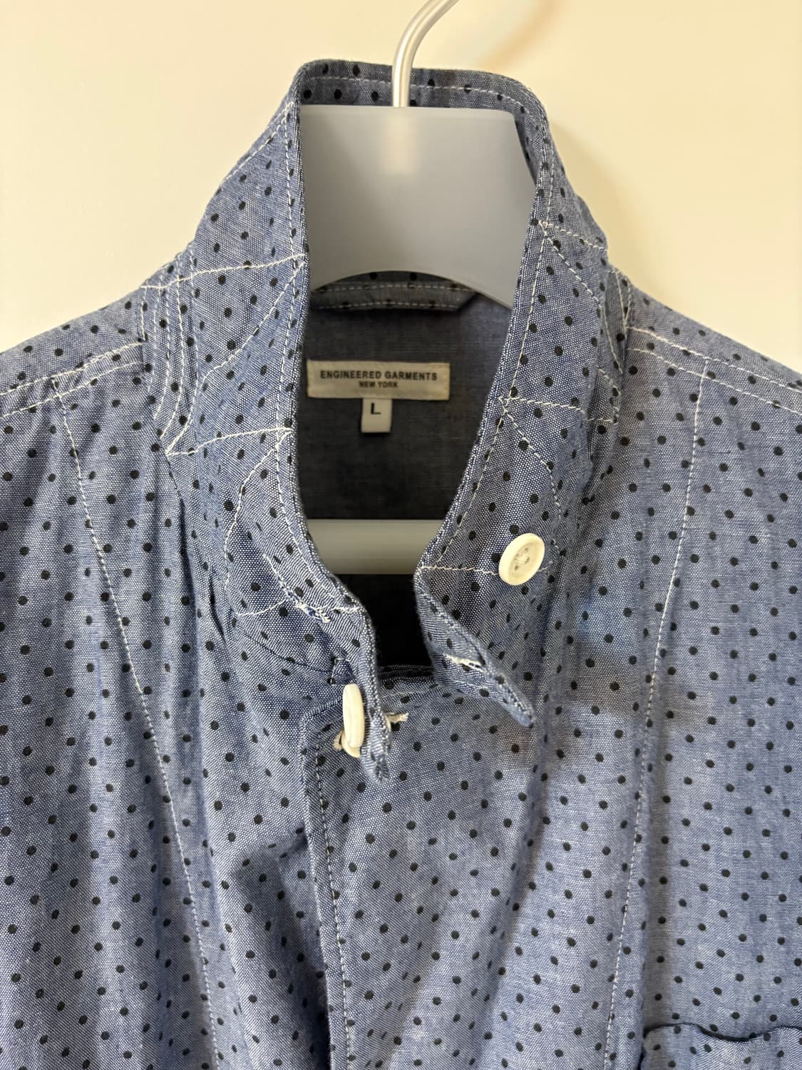 Dot Chambray Loiter Jacket 상품이미지4