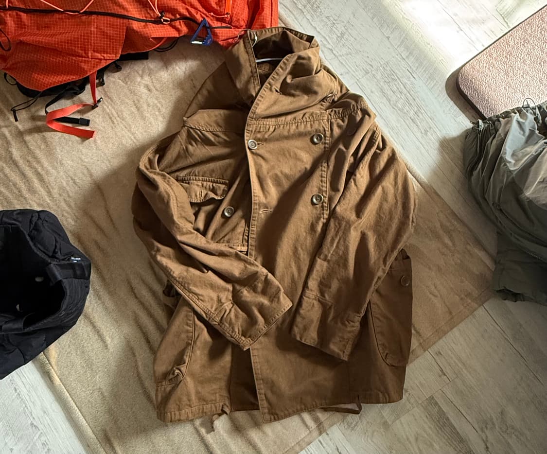 캐피탈 카츠라기 코튼 링 코트 상품이미지6