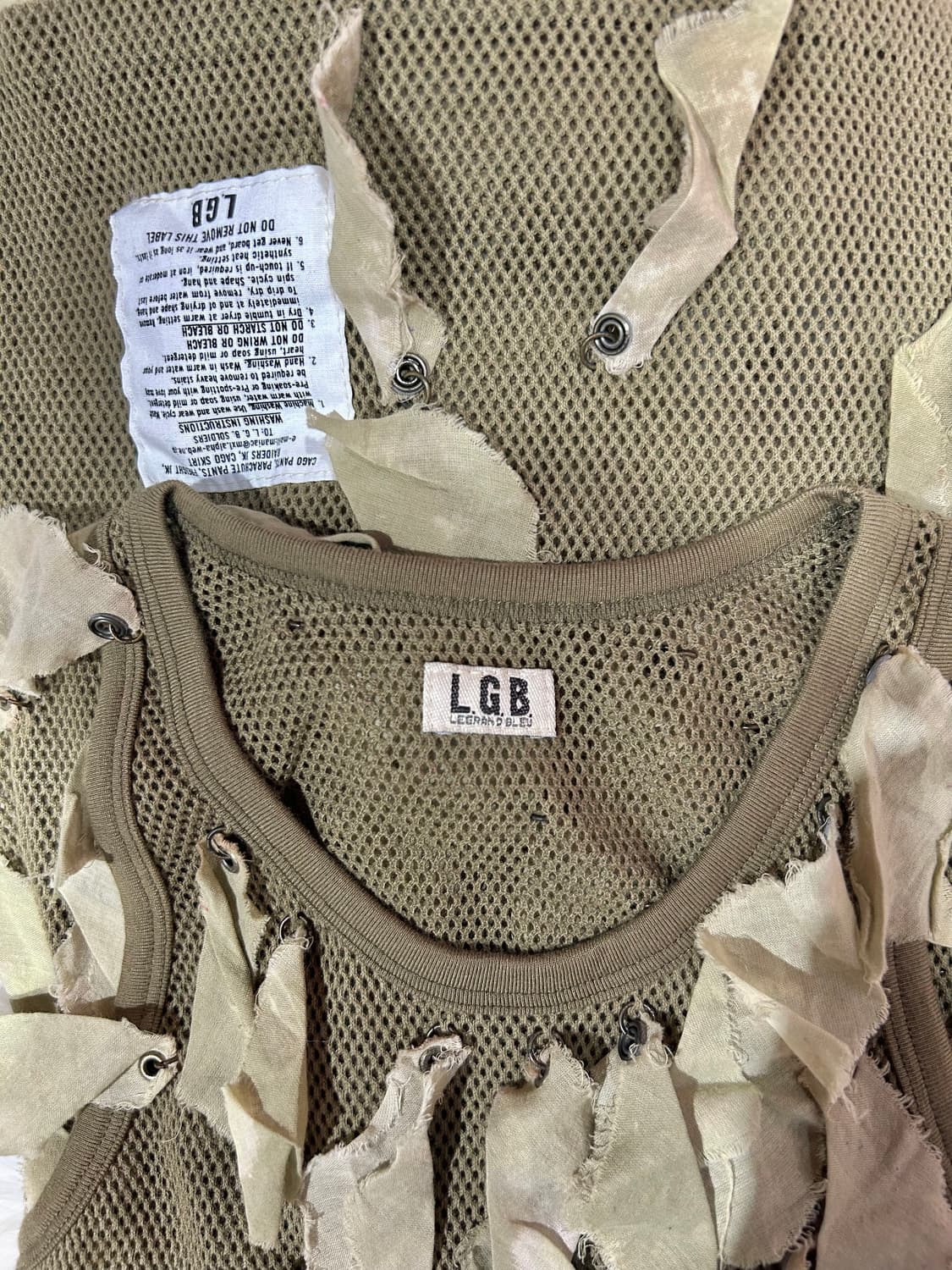 L.G.B. mesh sleeveless 상품이미지3