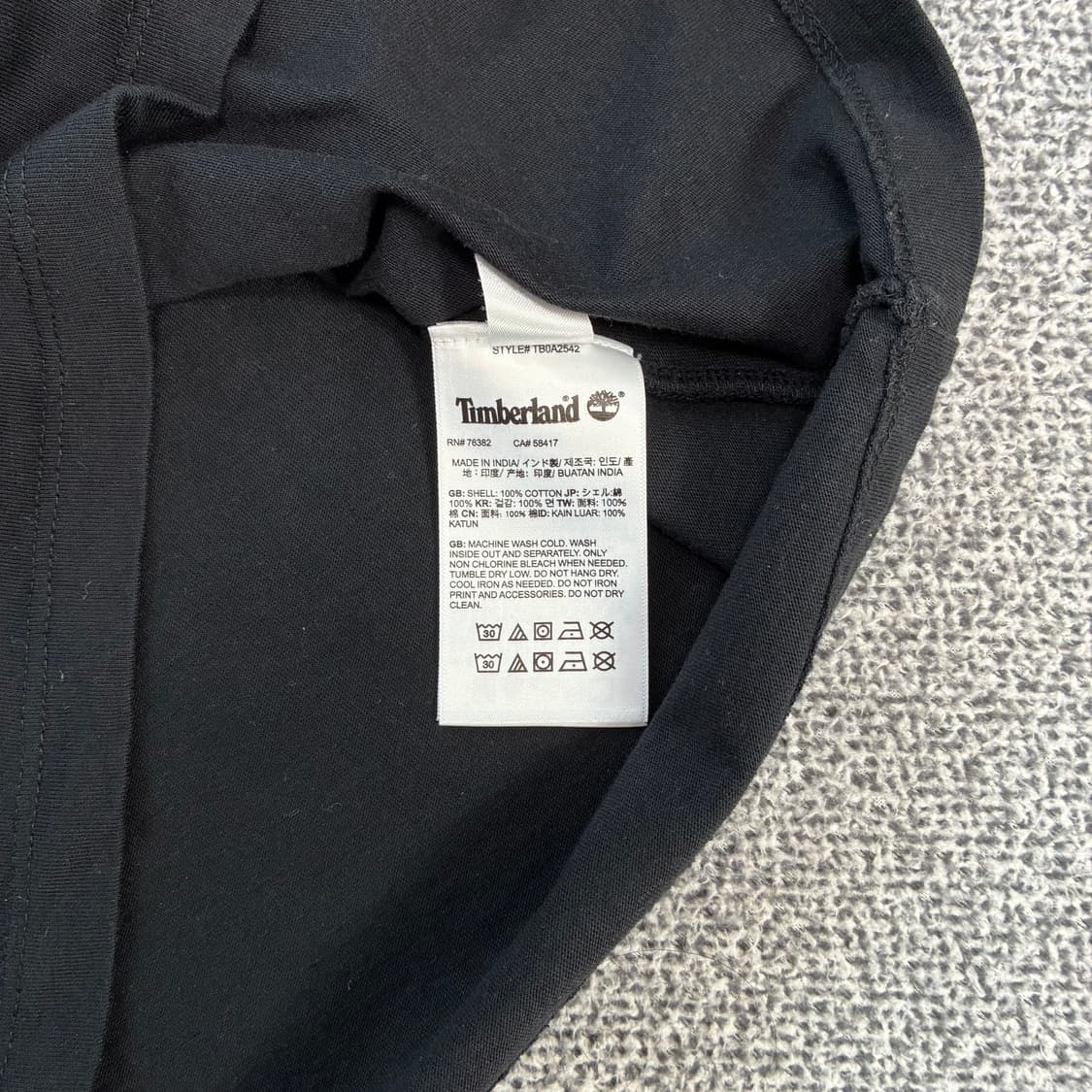 <팀버랜드 빈티지 반팔 티셔츠> No.1536 상품이미지8