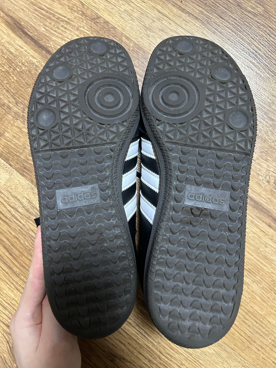 아디다스 삼바 OG 블랙 화이트 검 265 상품이미지6