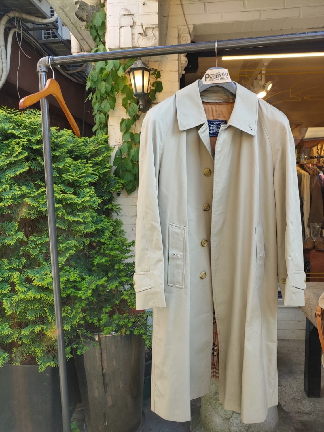 버버리 래글런 코트 상품이미지1