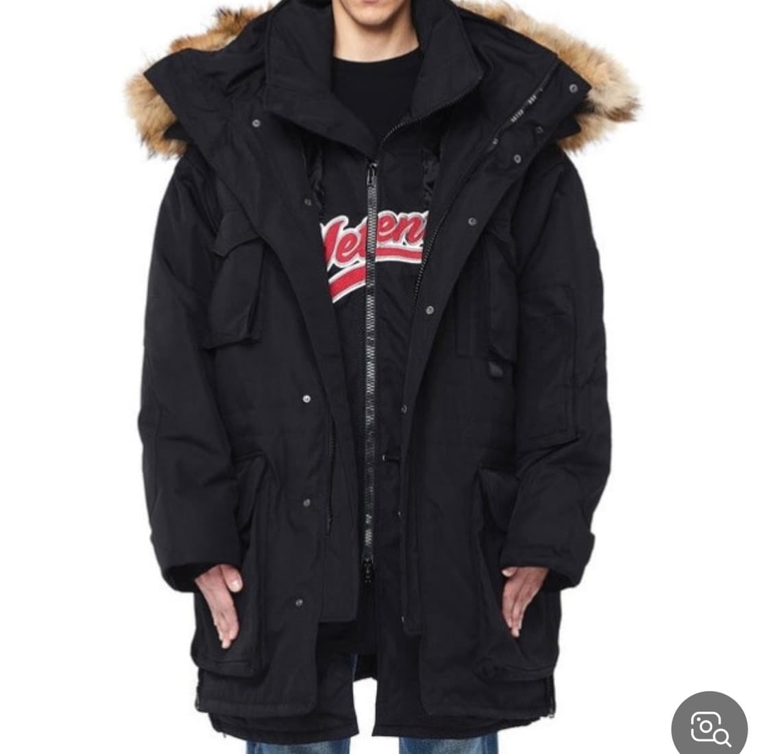 [M] 베트멍17FW 퍼 엠브로이드 파카 상품이미지3