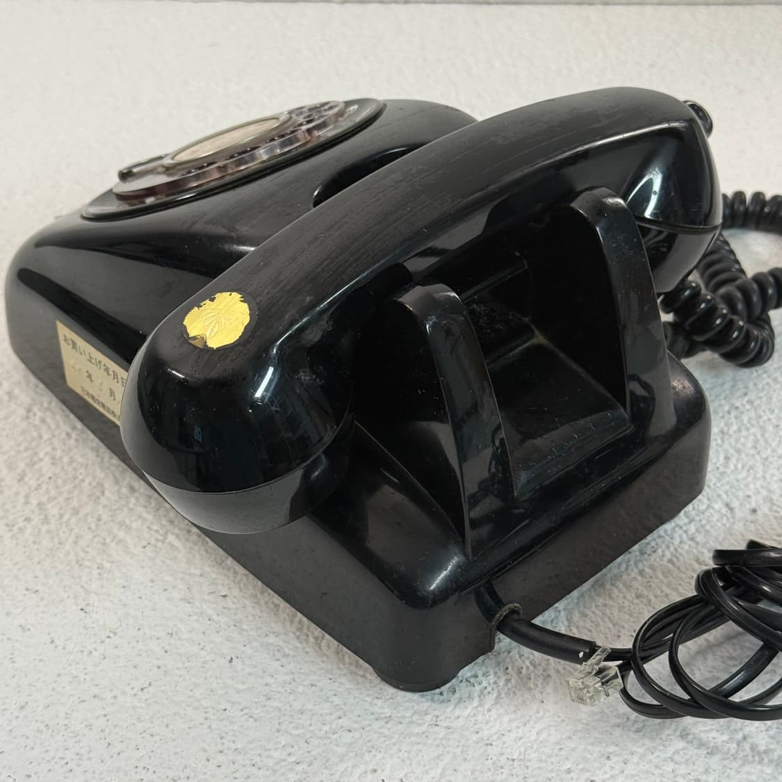 구식 다이얼 전화기 3 일본 쇼와 옛날 로터리 레트로 엔틱 인테리어 디피 상품이미지2