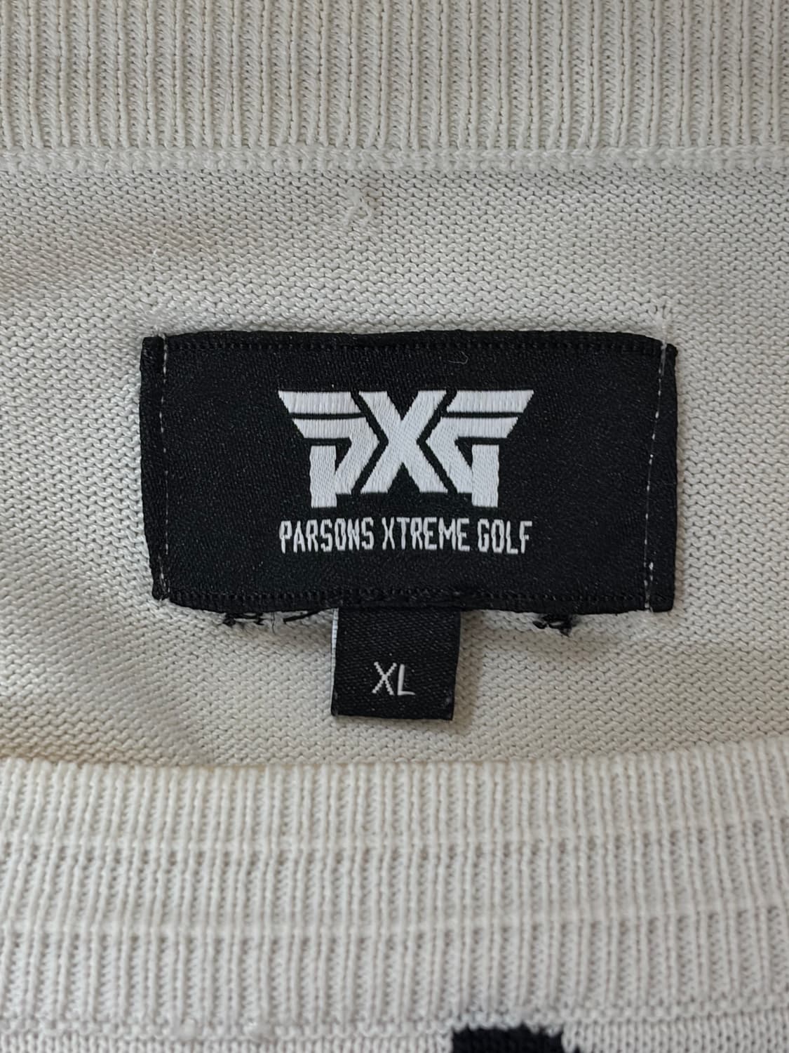 [XL] PXG 파슨스 익스트림 골프 빅로고 인타샤 크루넥 니트 4.9 상품이미지6