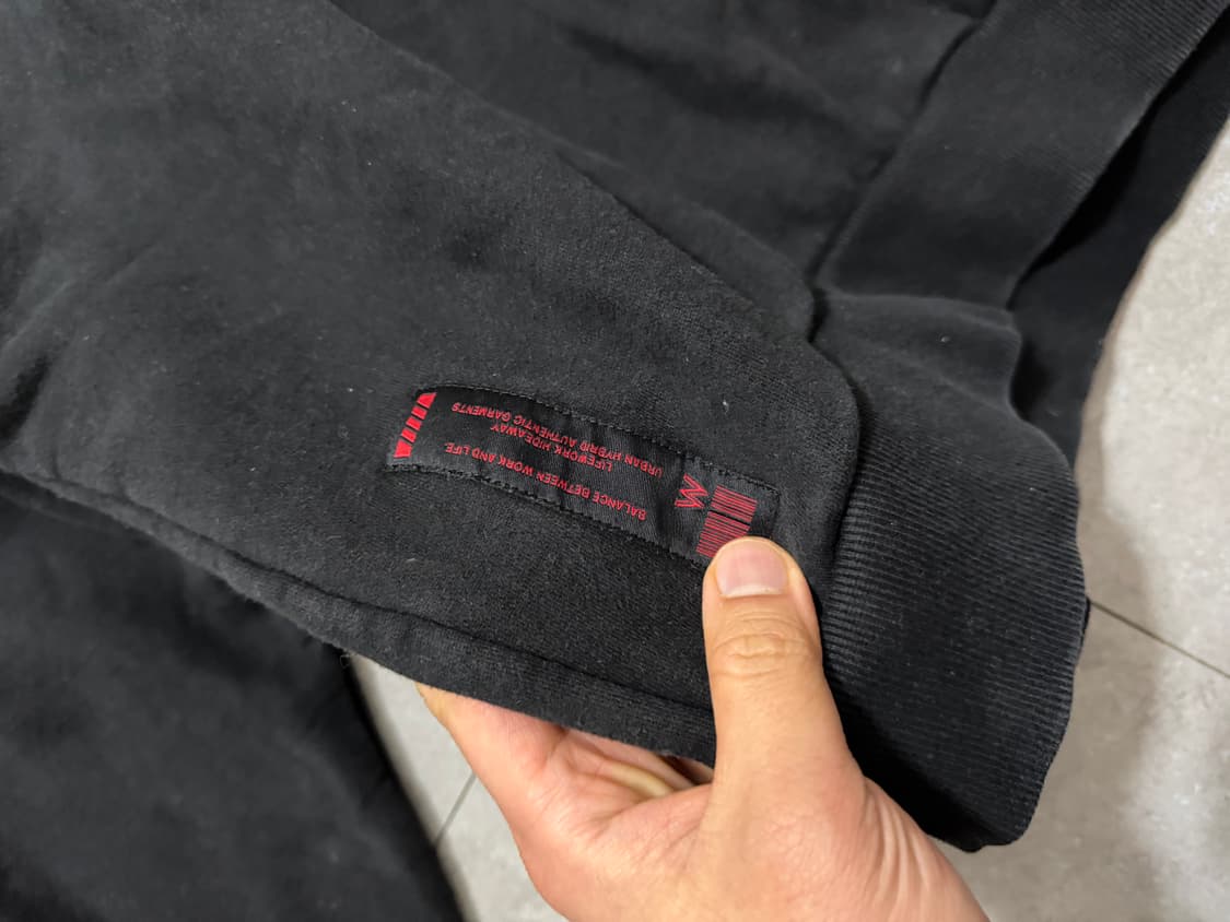 라이프워크  헤비코튼  크롭 스웻후디셔츠  free size   상품이미지5