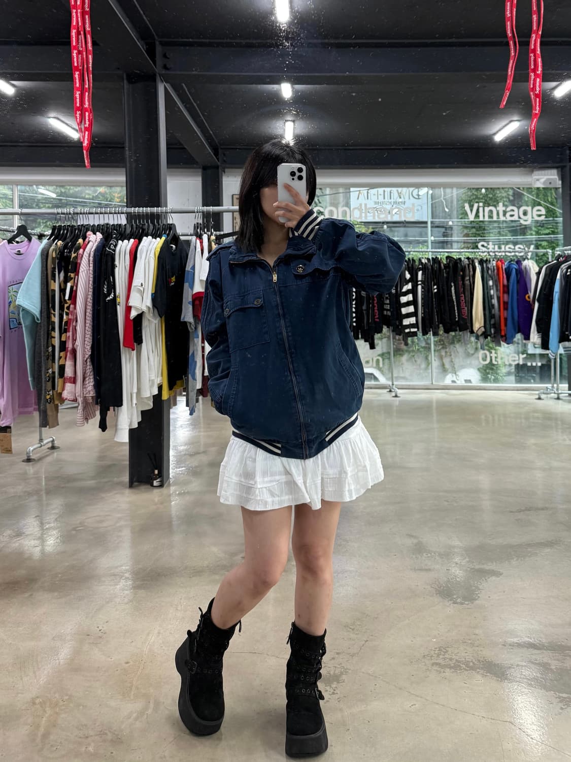아디다스 네이비 자켓 상품이미지1