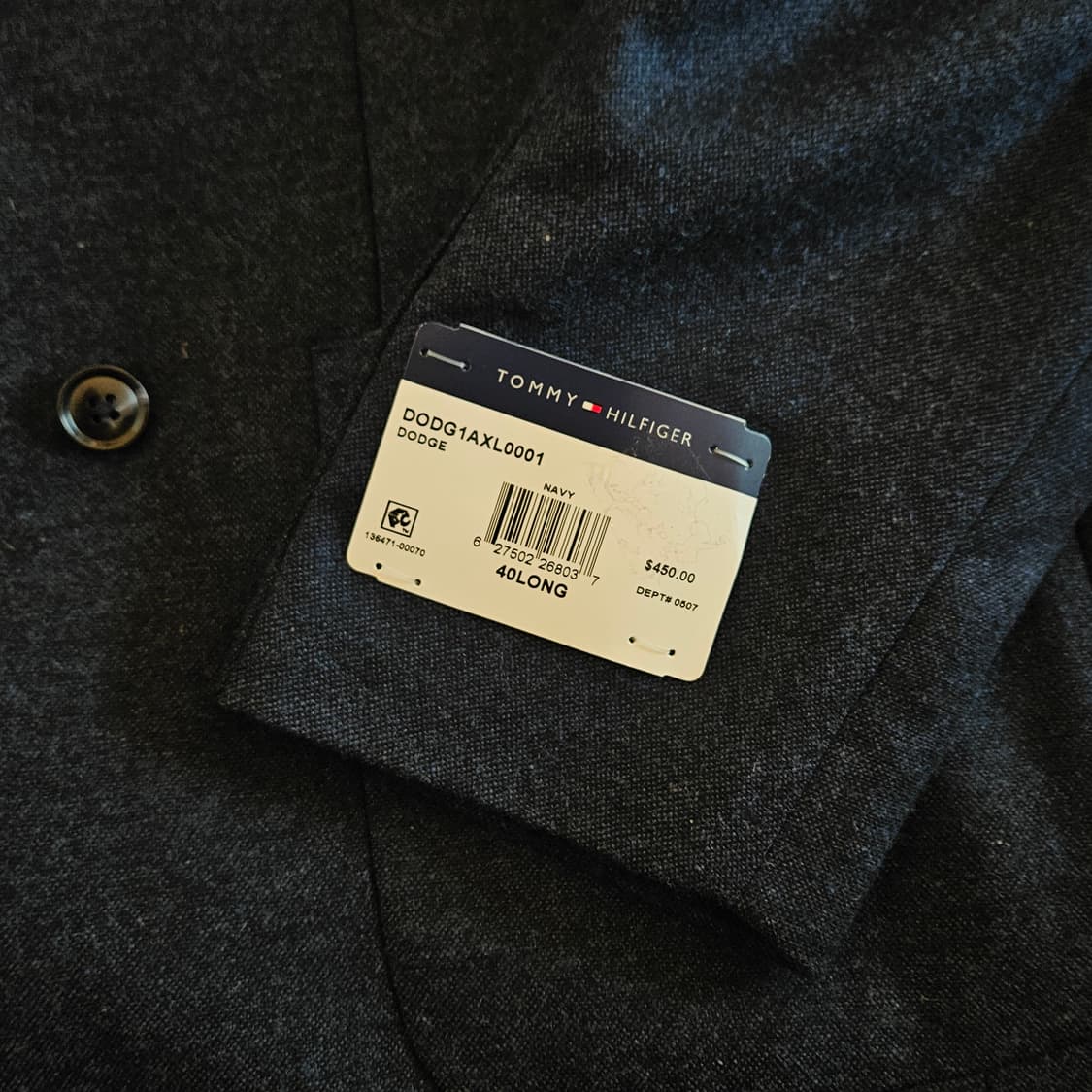 타미 힐피거 더블 브레스티드 자켓 / 새제품 상품이미지5